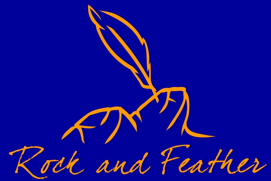 logo rock and feather